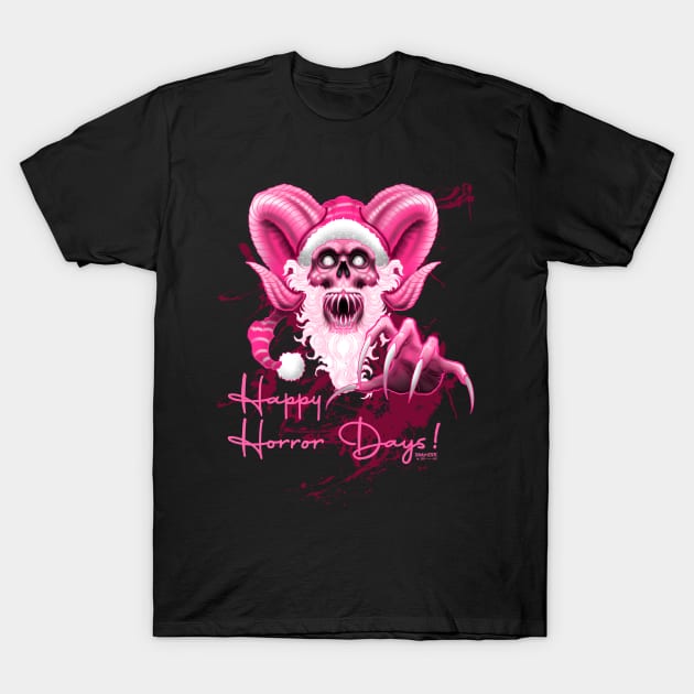 Happy Krampus Day T-Shirt by MetroInk